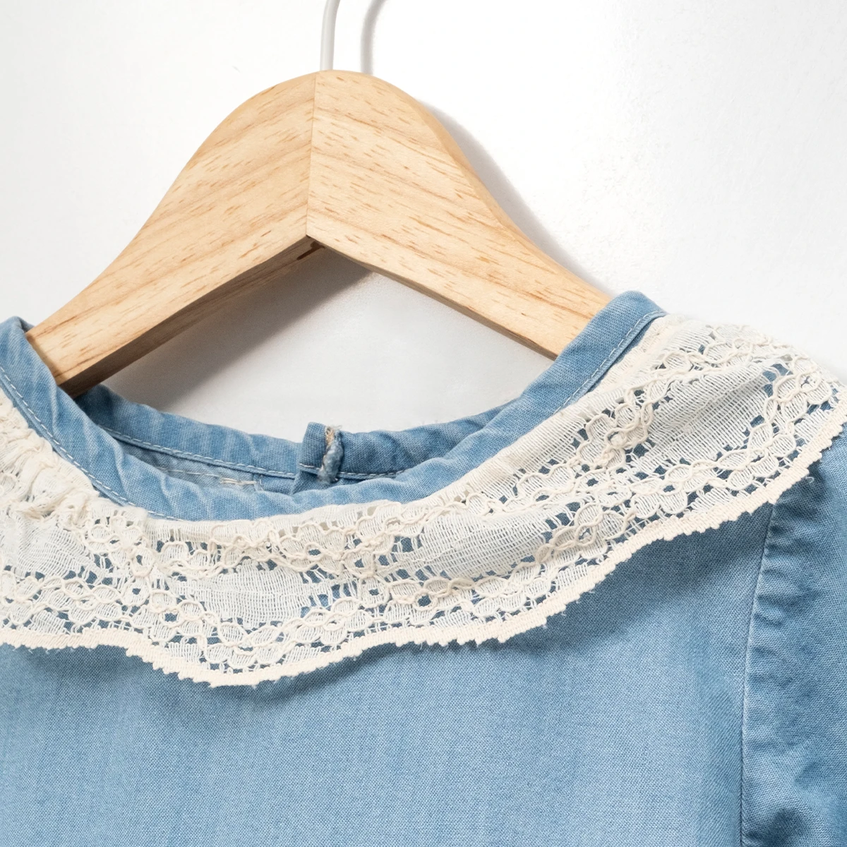 KIZ BEBEK YAKA DETAYLI TOKALI SLİPLİ TULUM 