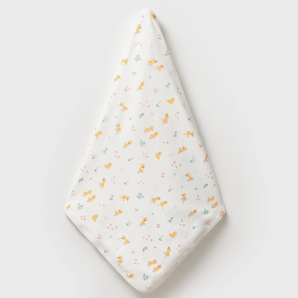 ÖRDEK DESENLİ 100 PAMUK BEBEK BATTANİYESİ - RENKLİ