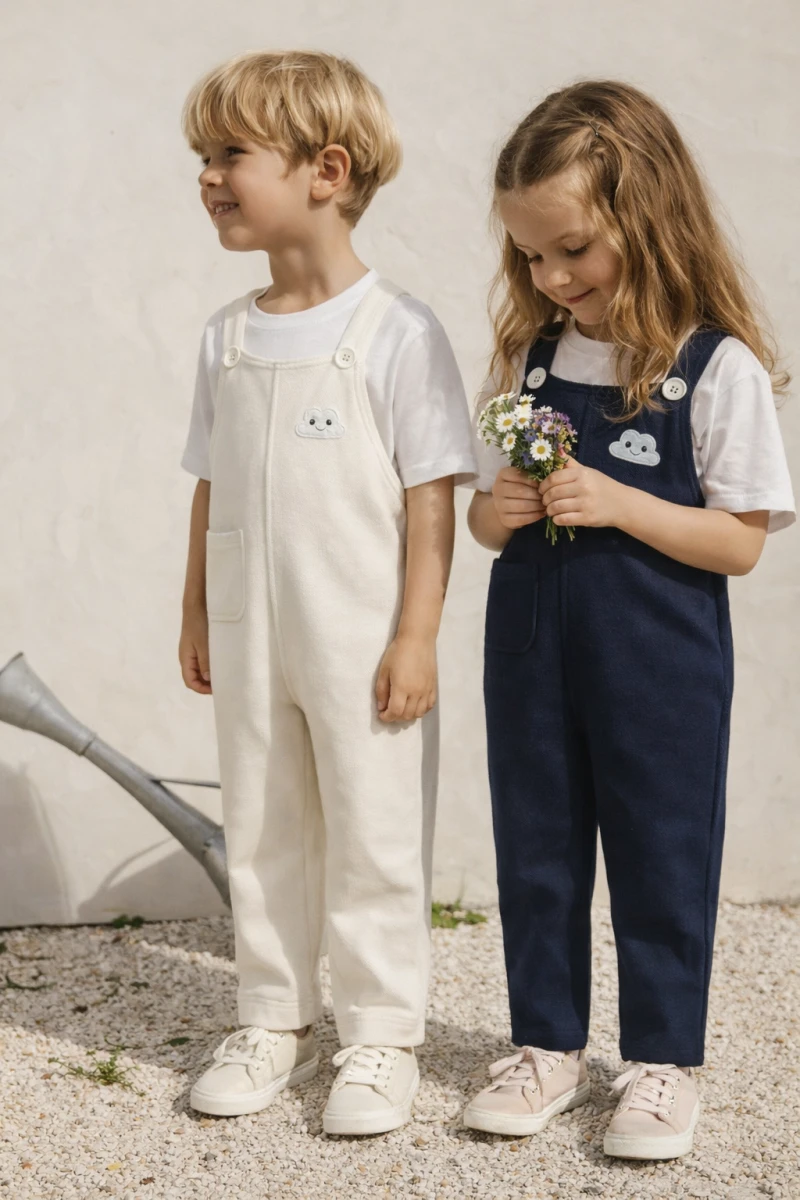 UNISEX 1-4 YAŞ 3 İP SALOPET 