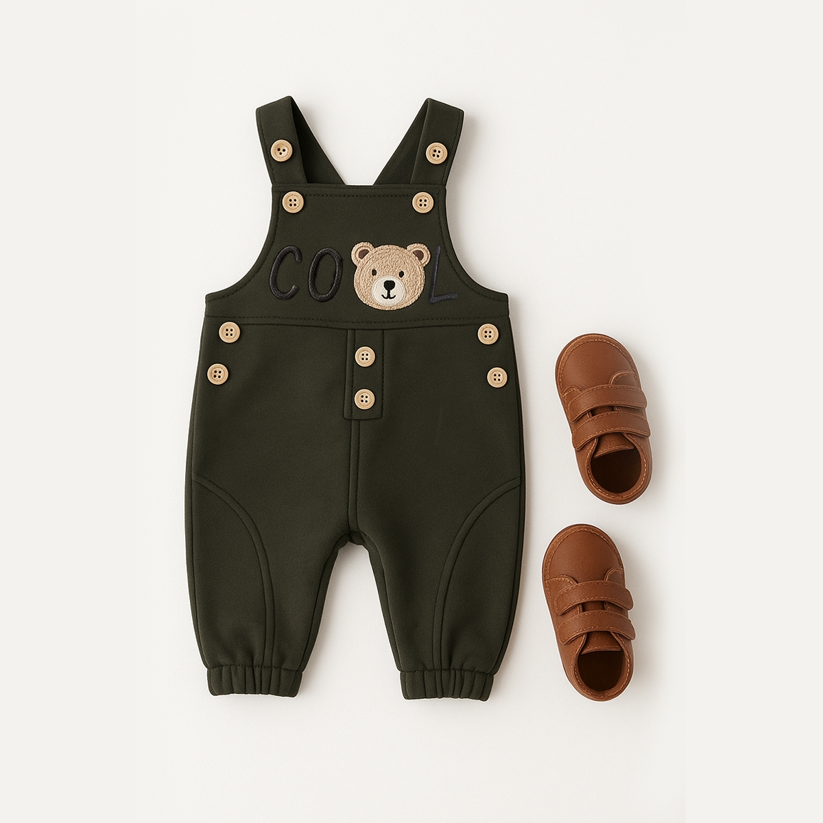 МАЛЬЧИК 9-24 МЕСЯЦЕВ КОМБИНЕЗОН С НАЧЕСОМ