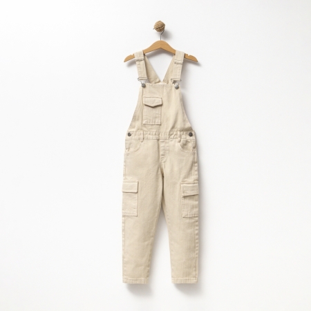 UNISEX 6-8 YAŞ CEP DETAYLI HAM SALOPET 