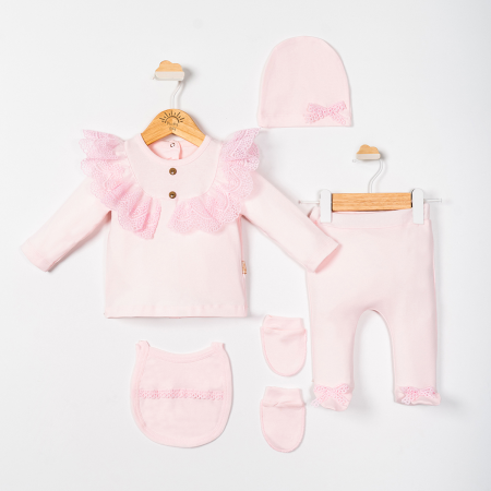 KIZ BEBEK 0-6 AY 5 Lİ SET 