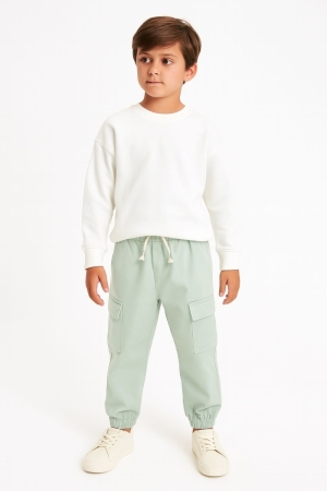 OVD ERKEK ÇOCUK 5-8 YAŞ KARGO CEPLİ PANTOLON 