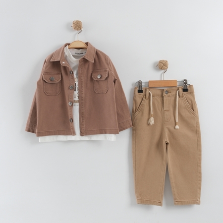 ERKEK ÇOCUK 2-5 YAŞ 3LÜ TAKIM -