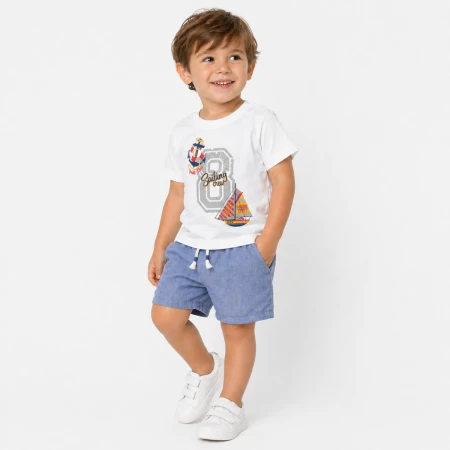 ERKEK 12-36 AY T-SHIRT VE ŞORT TAKIM 