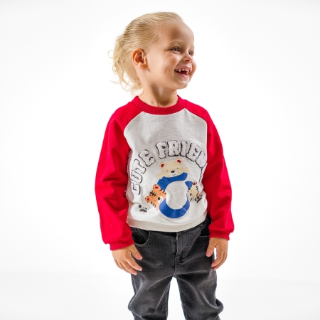 МАЛЬЧИК 2-4 ЛЕТ СВИТШОТ 