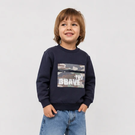 ERKEK 5-8 YAŞ 2 İP CEPLİ SWEAT 