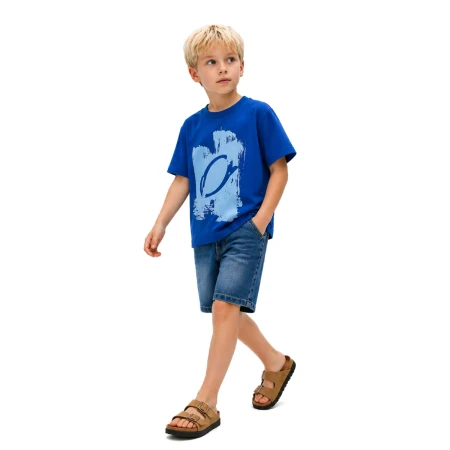 MEN\'S 5-8 YEARS T-SHIRT AND SHORTS DOUBLE SUIT
