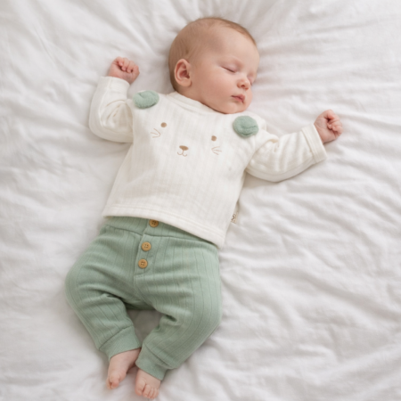 ERKEK BEBEK 6-18 AY KAPİTONE 2Lİ TAKIM 