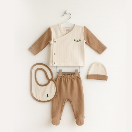 ERKEK BEBEK1-3/3-6 AY 4LÜ TAKIM