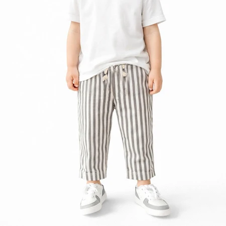ERKEK ÇOCUK 1-4 YAŞ ÇİZGİLİ PANTOLON 