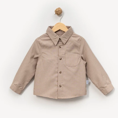 ERKEK ÇOCUK 1-4 YAŞ KARELİ GÖMLEK 