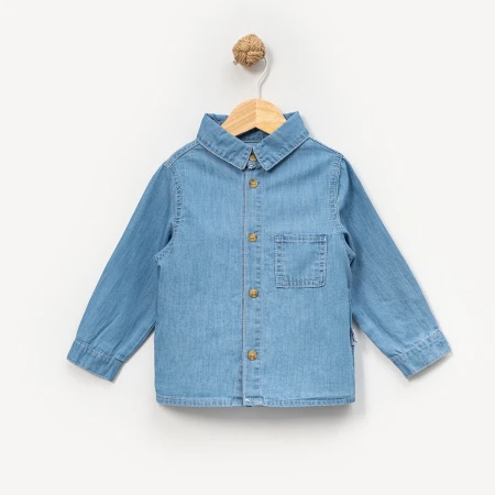 ERKEK ÇOCUK 1-4 YAŞ KOT GÖMLEK 