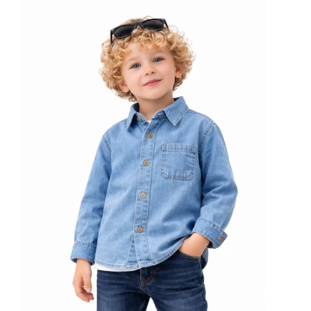 BOY 1-4 YEARS DENIM SHIRT