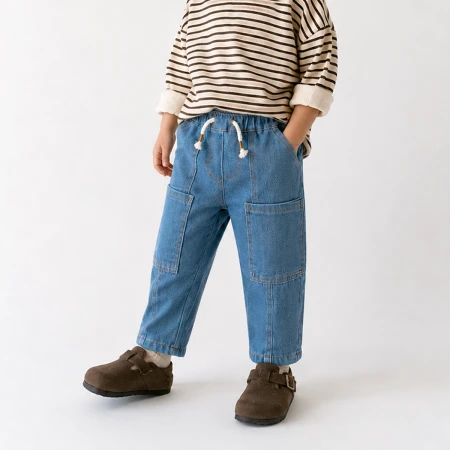 ERKEK ÇOCUK 1-4 YAŞ KOT PANTOLON 