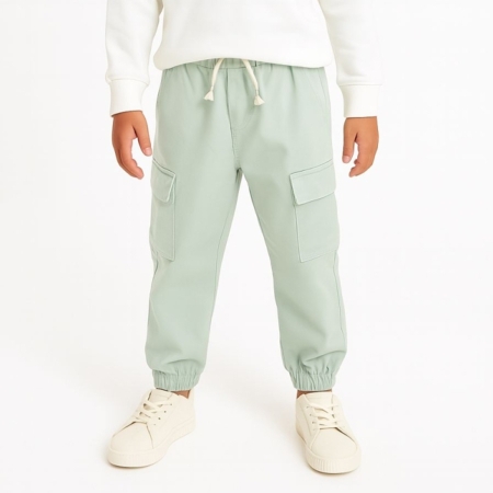 ERKEK ÇOCUK 5-8 YAŞ KARGO CEPLİ PANTOLON 