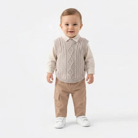 ERKEK ÇOCUK 6-24 AY TRİKO 3LÜ TAKIM 