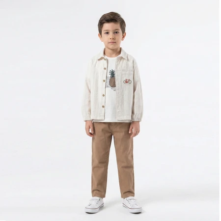 ERKEK ÇOCUK 6-9 YAŞ GÖMLEKLİ 3LÜ TAKIM 