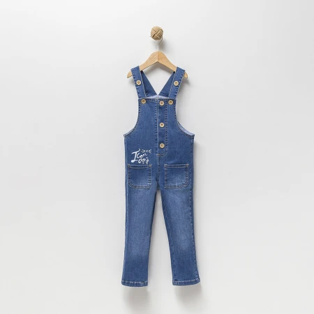 ДЕВОЧКА 18-36 МЕСЯЦЕВ ДЖИНСОВЫЙ КОМБИНЕЗОН 