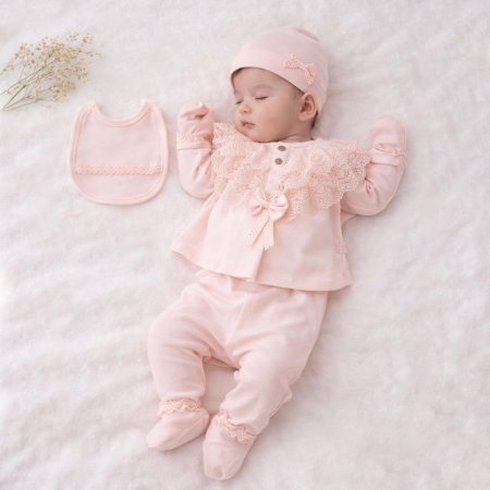 KIZ BEBEK 0-6 AY 5 Lİ SET -