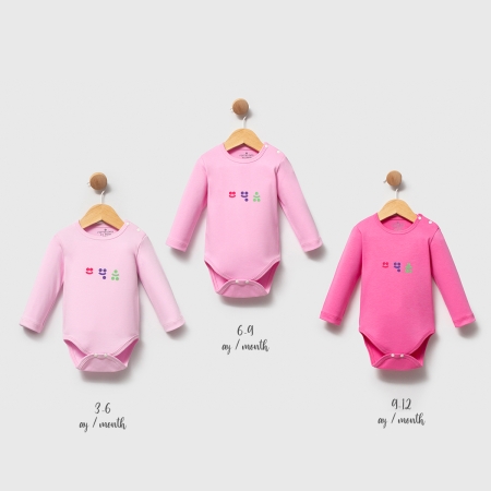 KIZ BEBEK 3-12 AY UZUN KOL ZIBIN