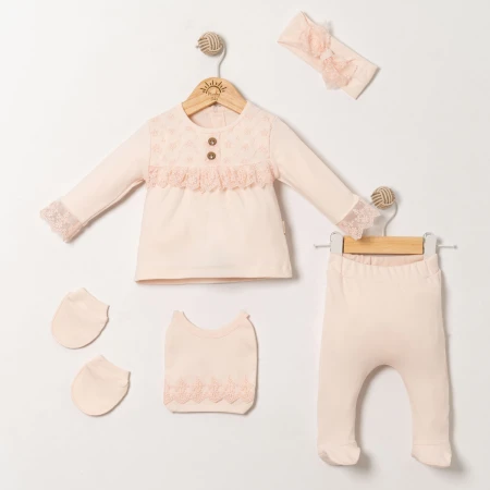 KIZ BEBEK 3-6 AY 5Lİ SET 