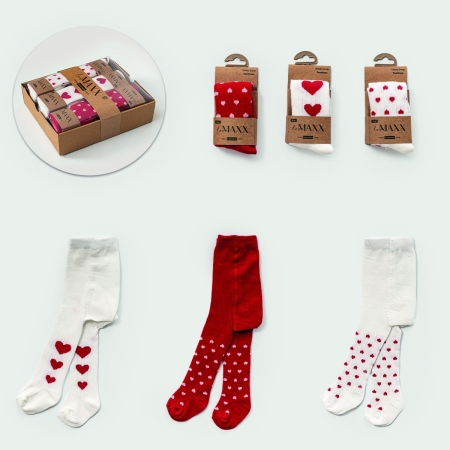 KIZ BEBEK 6-12 AY  KALPLİ KÜLOTLU ÇORAP  (12 ADET)