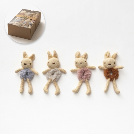 KIZ BÜYÜK TAVŞANLI TOKA 24 LÜ KUTU - RENKLİ