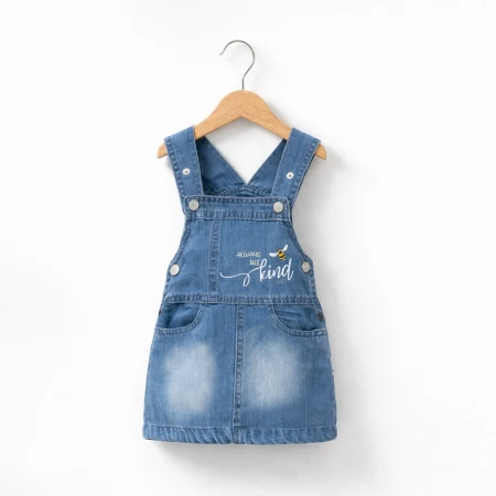 KIZ ÇOCUK 1-4 YAŞ BASKILI KOT JİLE 