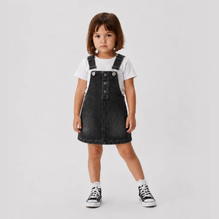 GIRL 1-4 AGE DENIM DRESS 