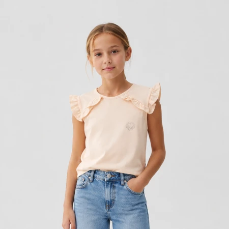 GIRL'S 5-8 AGE T-SHIRT
