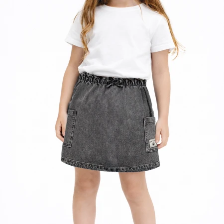 KIZ ÇOCUK 5-8 YAŞ KOT ETEK 