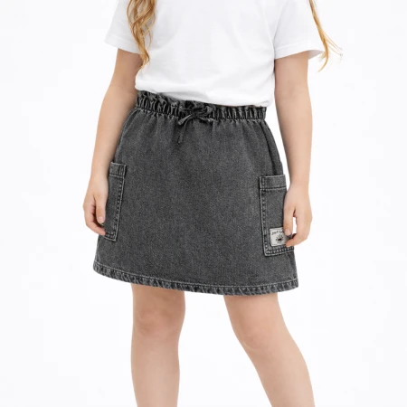 KIZ ÇOCUK 5-8 YAŞ KOT ETEK 