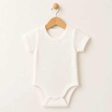 UNISEX 1-12 MONTHS SHORT SLEEVE STUFF WITH FLOOR