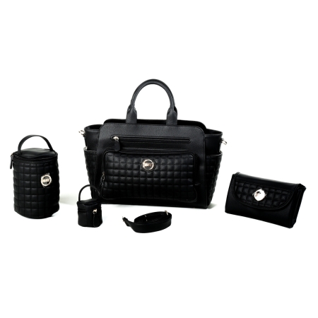 JUNO DERİ ANNE BEBEK ÇANTASI SETİ 