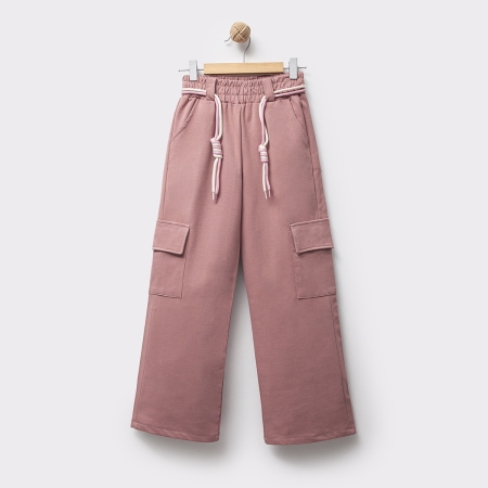 OVD KIZ 9-12 YAŞ 2İP KARGO CEP PANTOLON 