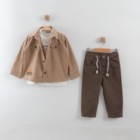 ERKEK ÇOCUK 2-5 YAŞ 3LÜ TAKIM