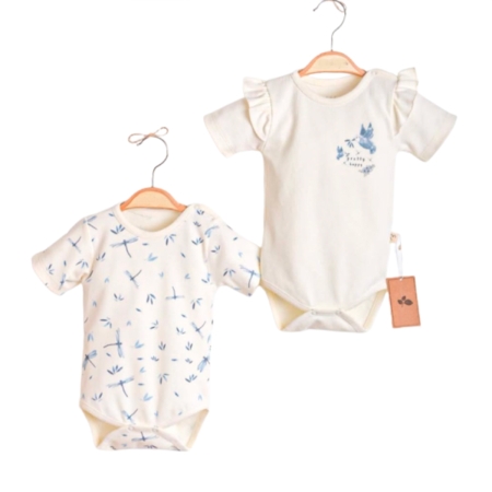 KIZ BEBEK 1-3/3-6 AY KISA KOL ZIBIN 